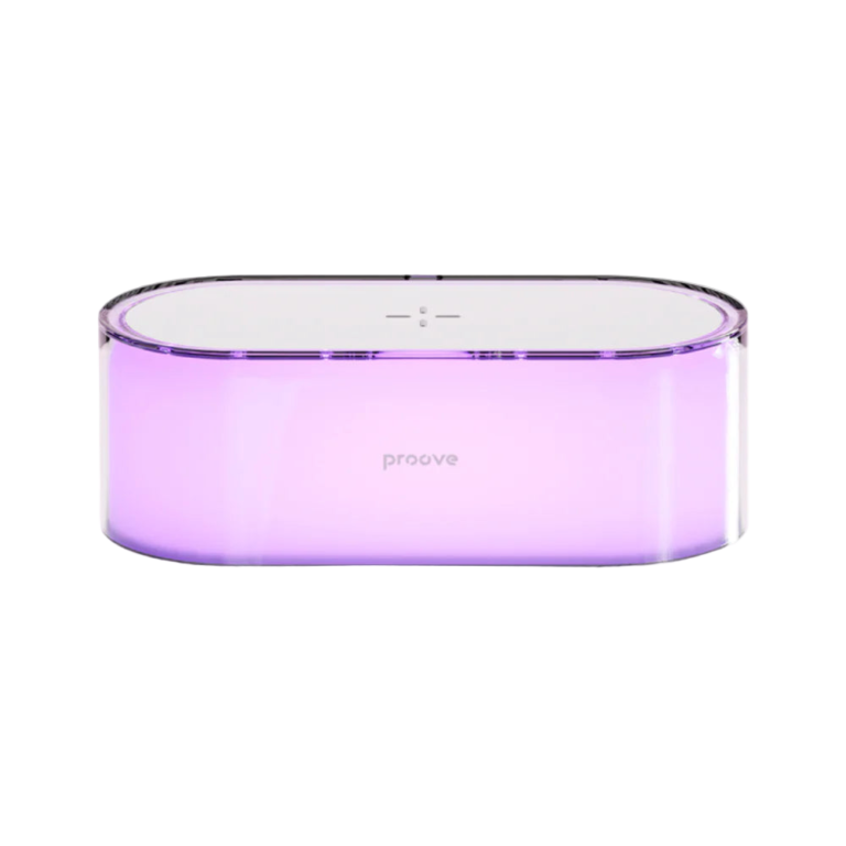 Llampë nate dhe karikues wireless Proove Multicolor Glow – 15W me ndriçim LED RGB dhe kontroll me prekje