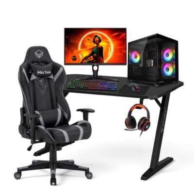 Bundle Flash 1 – PC Gaming RTX 5050 8GB, Ryzen 5 5500, 16GB DDR4, 512GB M.2 + Monitor 25″ 240Hz Setup