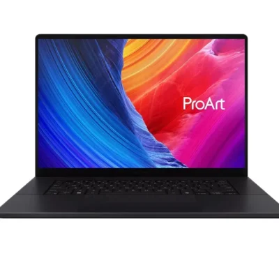 Notebook Asus Pro Art P16 H7606WP-SR254X – 16″ OLED Touchscreen, AMD Ryzen AI 9 HX 370, 64GB RAM LPDDR5X, 2TB SSD, RTX 5070 8GB GDRR7, Win11 Pro