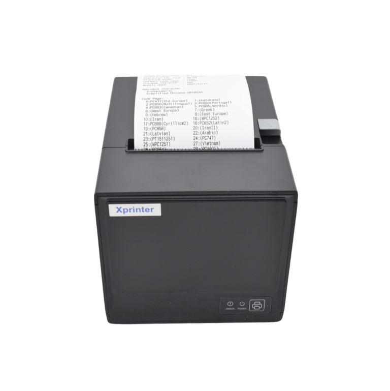 Printer Termik Xprinter XP-80U 80mm – USB / USB + Ethernet, 200mm/s thumbnail 2