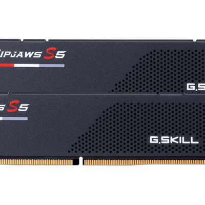 Memory G.SKILL Ripjaws S5 Black 64GB(2x32GB) DDR5 6000MHz CL30 F5-6000J3040G32GX2-RS5K, Intel XMP