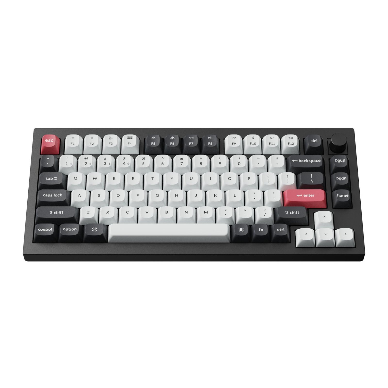 Mechanical keyboard Keychron Q1 HE QMK 75% Carbon Black - Wireless - Image 3