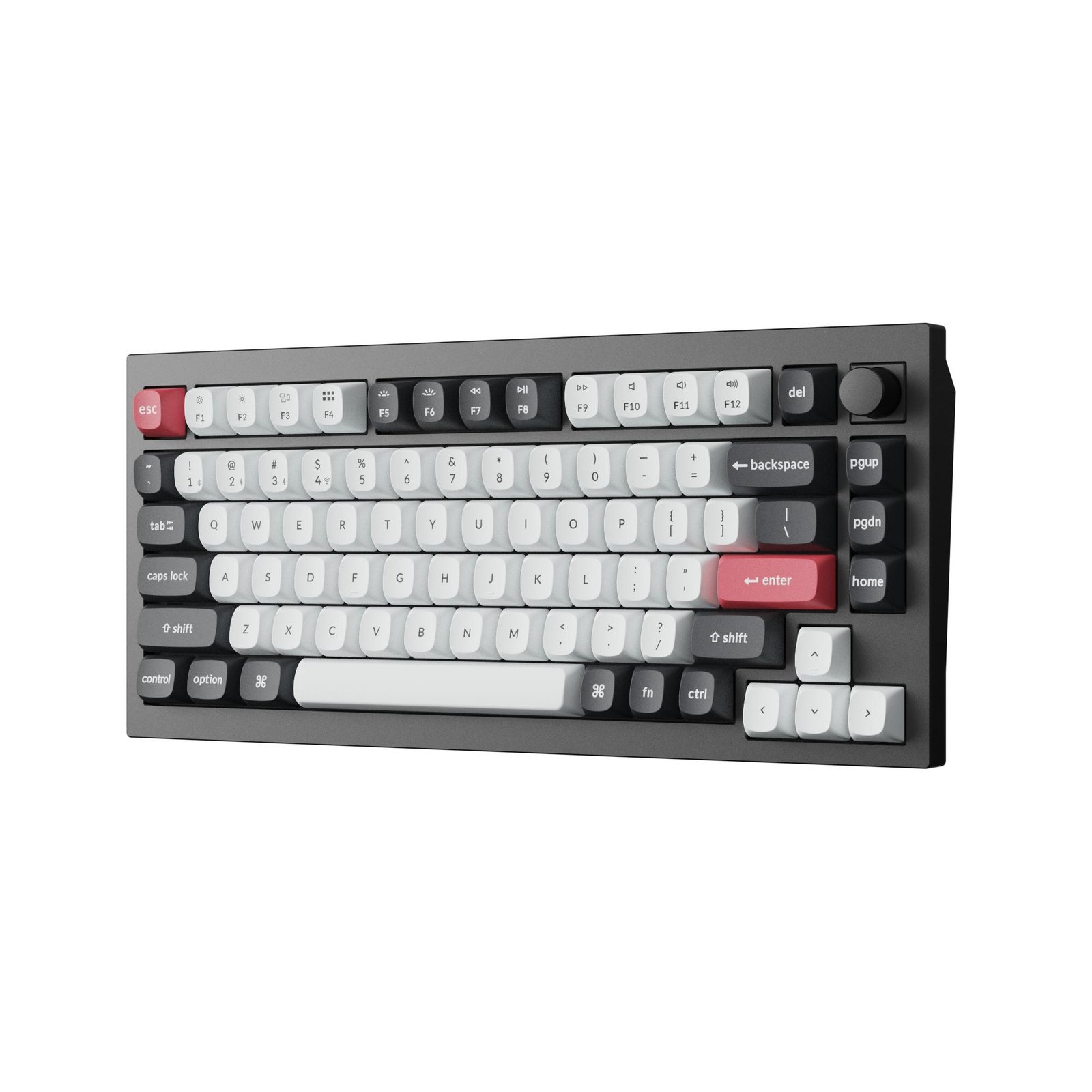 Mechanical keyboard Keychron Q1 HE QMK 75% Carbon Black - Wireless - Image 4