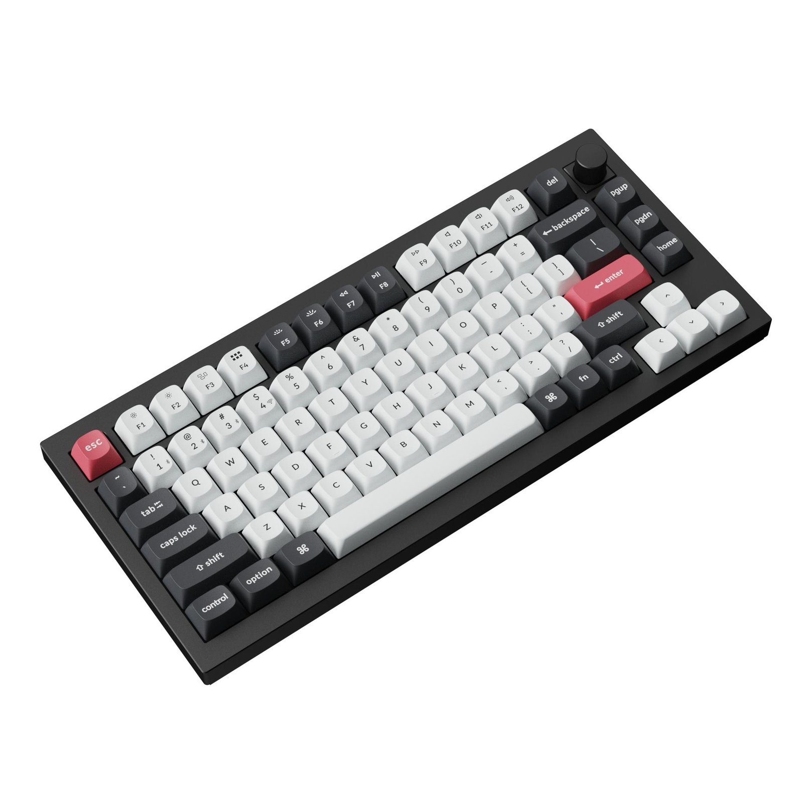 Mechanical keyboard Keychron Q1 HE QMK 75% Carbon Black - Wireless - Image 7