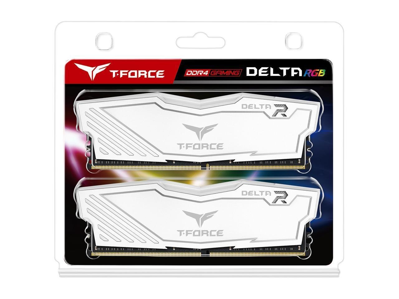 Memory Team Group T-Force Delta RGB White DDR4 16GB (2x8GB) 3200MHz 1.35V - Image 3