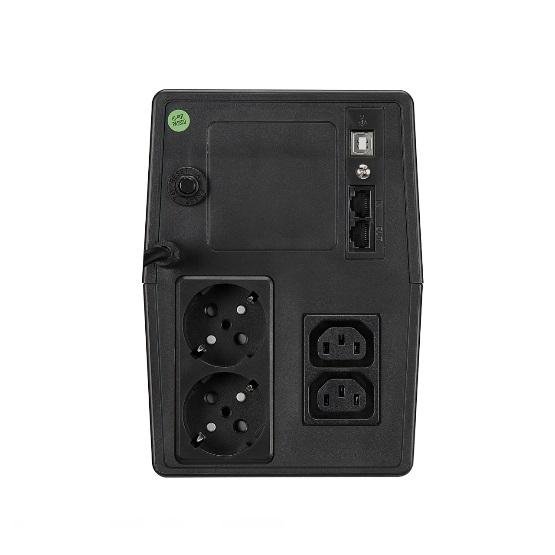 UPS FSP Group IFP2000, 2000VA, 1200W, Line Interactive, LCD, 2x RJ11/RJ45 - Image 2