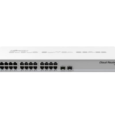 Switch Mikrotik CRS326-24G-2S+RM, 24xGigabit LAN, 2xSFP+ cages