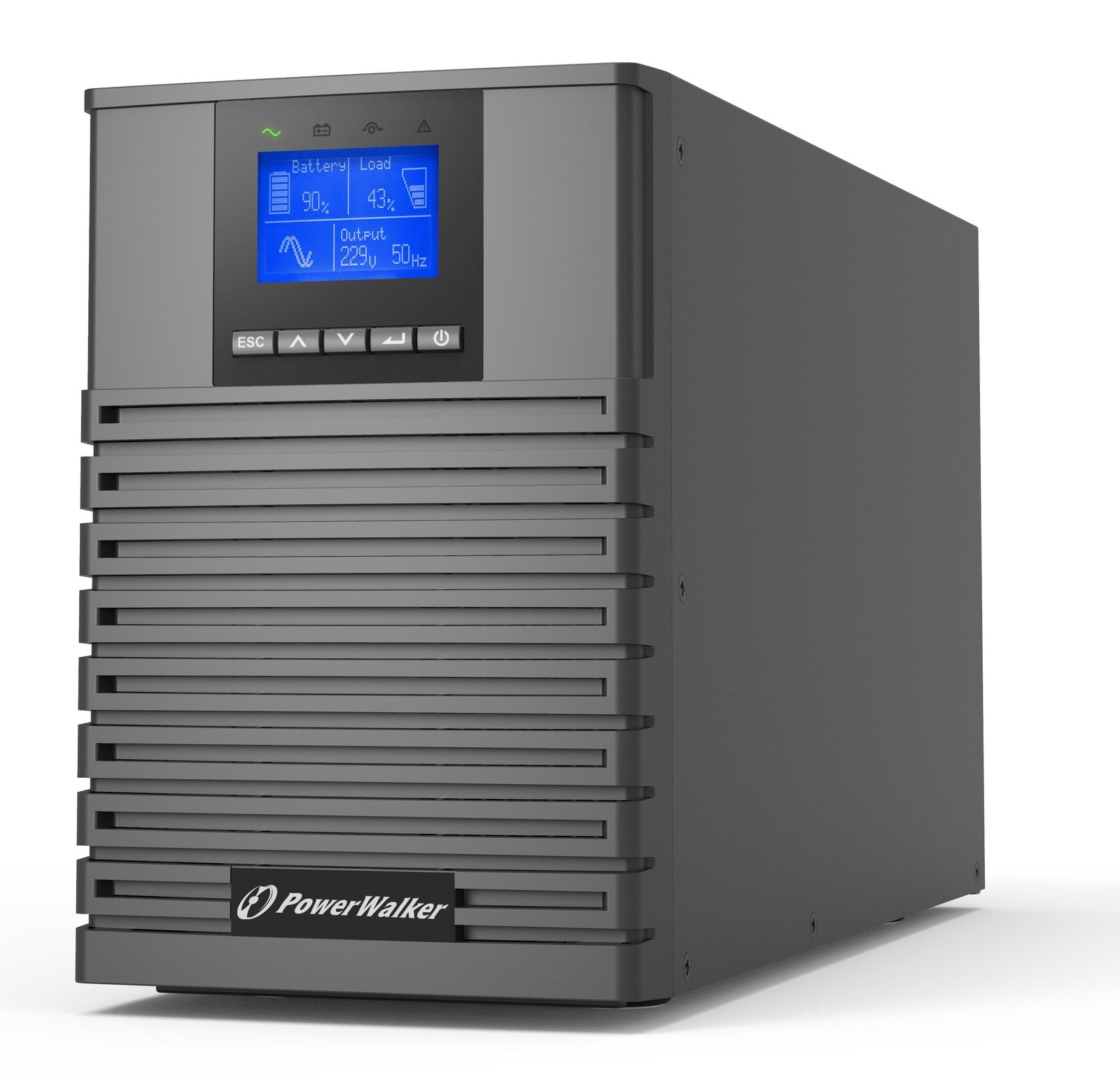 UPS POWERWALKER VFI 1000 ICT IoT PF1 1000VA/ 1000 W, On-Line - Image 2