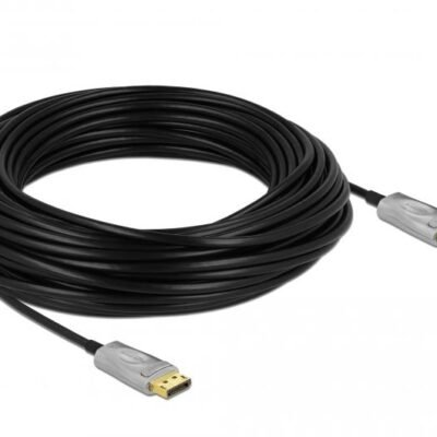 Delock Active Optical Cable DisplayPort 1.4 8K 25 m