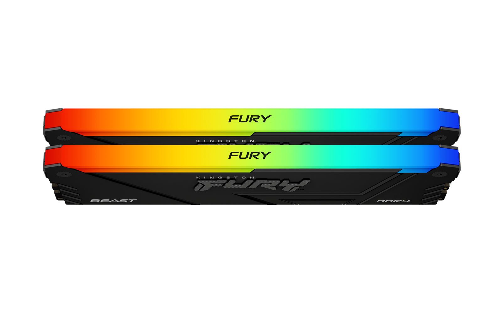 Memory Kingston FURY Beast Black RGB 16GB(2x8GB) DDR4 3200MHz CL16 - Image 4