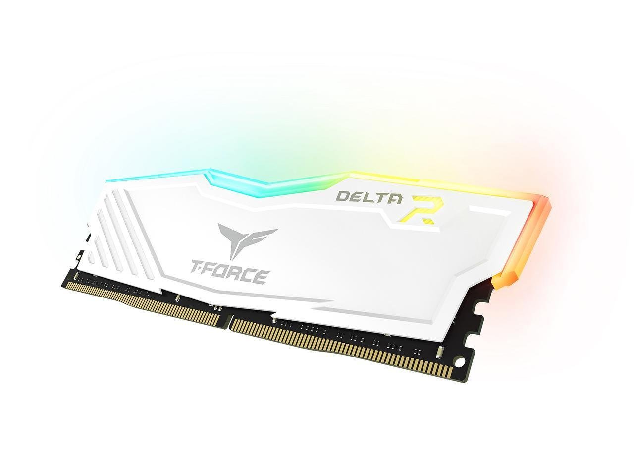 Memory Team Group T-Force Delta RGB White DDR4 16GB (2x8GB) 3200MHz 1.35V - Image 2