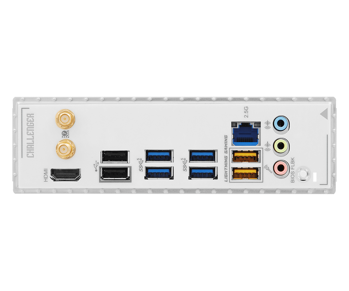 Motherboard ASRock B850M CHALLENGER WIFI WHITE socket AM5 - Image 4
