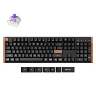 Wireless Mechanical Keyboard Keychron K10 HE Magnetic Switch – Black Special Edition