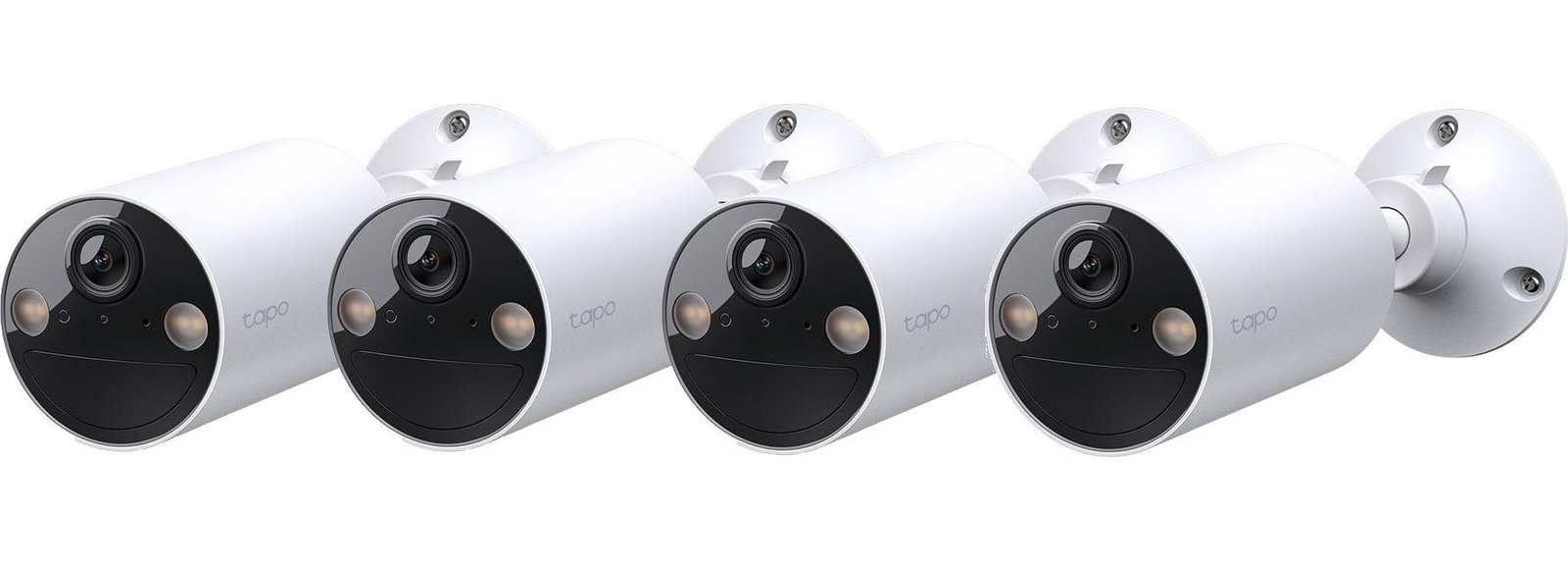 TP-Link Tapo C410 - Smart Wire-Free Indoor/Outdoor Security Camera 4-Pack