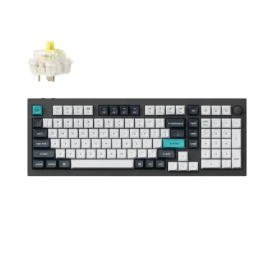 Mechanical keyboard Keychron Q5 Max QMK Carbon Black – Gateron Jupiter Banana