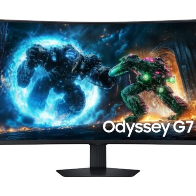 Monitor Samsung Odyssey G7 G75F – 37″ inch Curved 1000R 4K(3840×2160), 165Hz, 1ms