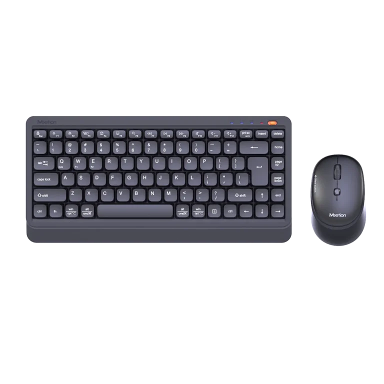 MEETION MT-MINI5000 – Set Wireless Tastierë & Maus me Bluetooth dhe 2.4GHz – Black thumbnail 3