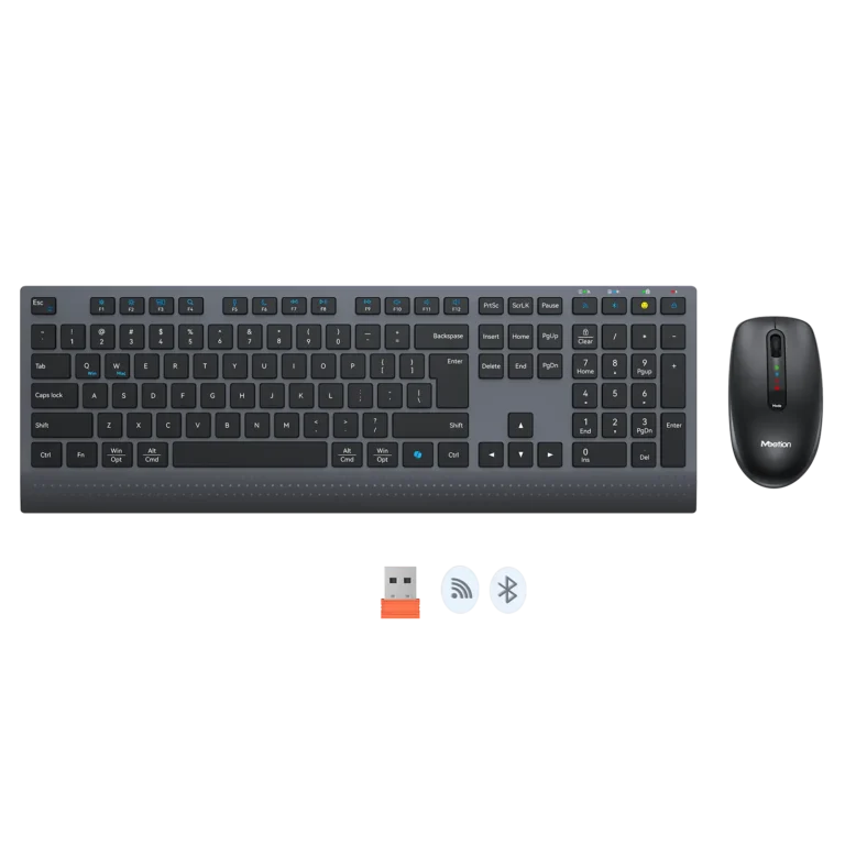 Set Tastiere + Maus Meetion MT-C2000 Wireless Dual Mode 2.4G + Bluetooth