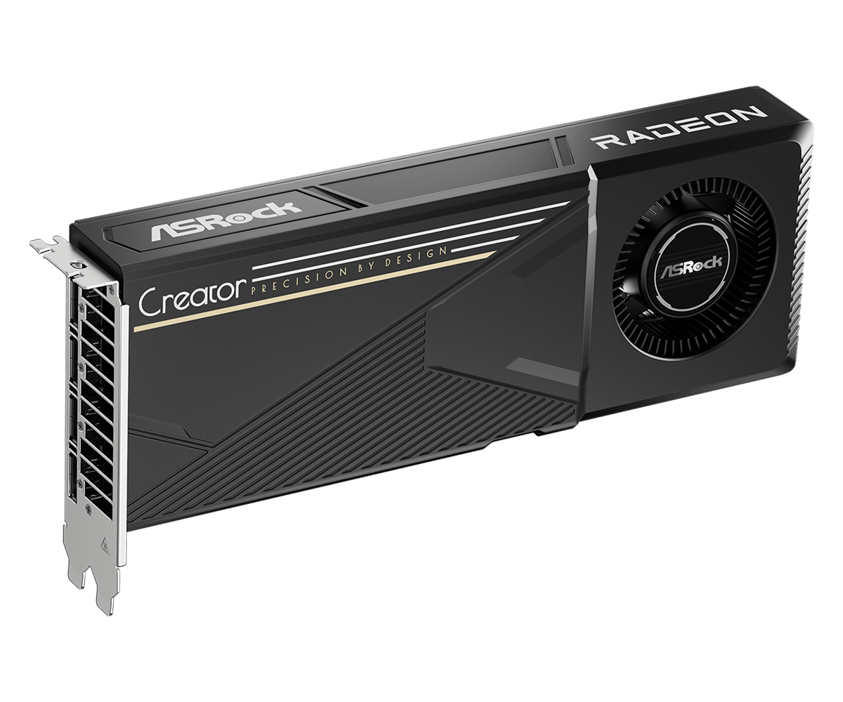 Graphic card ASRock RADEON AI PRO R9700 Creator 32GB GDDR6 - Image 3