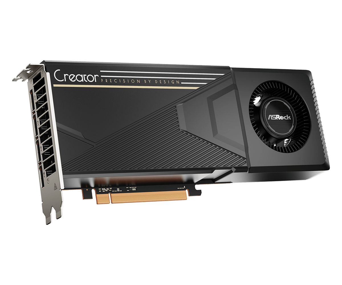 Graphic card ASRock RADEON AI PRO R9700 Creator 32GB GDDR6 - Image 2