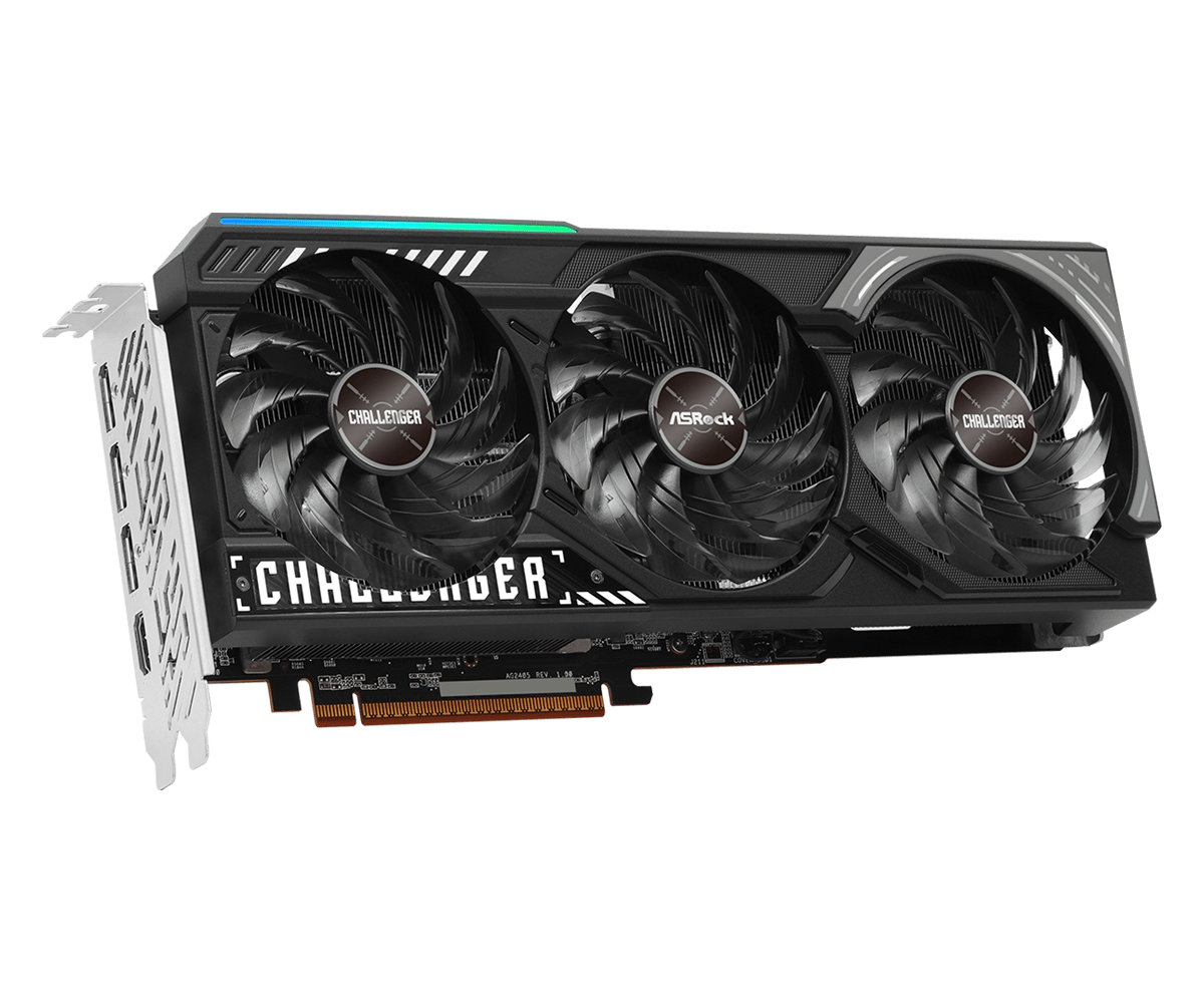 Graphic card ASROCK RADEON RX 9070 Challenger 16GB GDDR6 - Image 2
