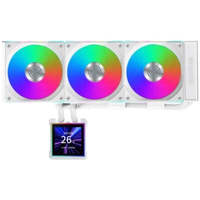 CPU AiO Cooler Lian Li HydroShift II LCD-S 360CL RGB – White