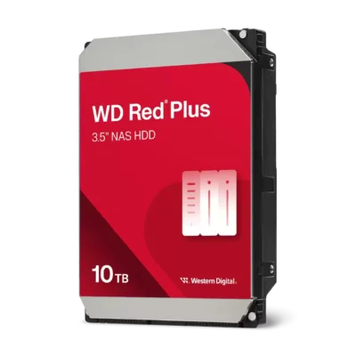 Hard drive WD Red Plus WD101EFGX 10TB 3.5″ 7200 rpm, 256MB, SATA3