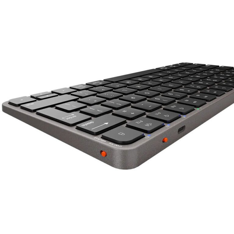 Meetion iKey K210MW 2.4G+Bluetooth Keyboard Black US thumbnail 4
