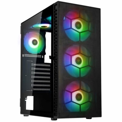 PC Gaming BetaTech – Ryzen 5 7500X3D, RTX 5060 TI 8GB, 16GB DDR5, 512GB SSD M2, 700W