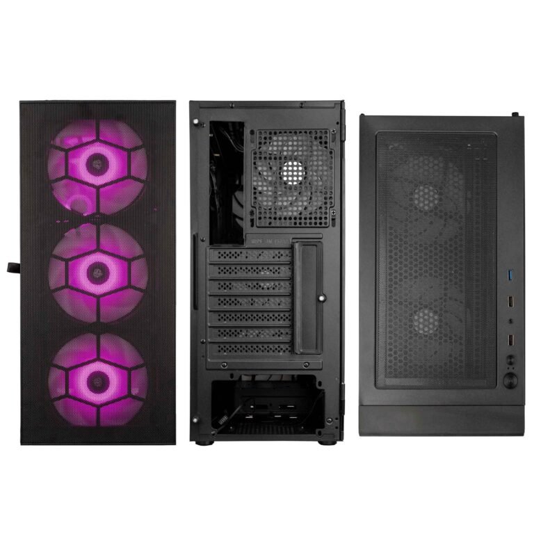 PC Gaming BetaTech – Ryzen 5 7500X3D, RTX 5060 TI 8GB, 16GB DDR5, 512GB SSD M2, 700W thumbnail 3