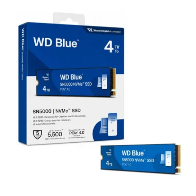 SSD WD BLUE SN5100 M.2 4TB PCIe GEN4x4 2280 NVMe
