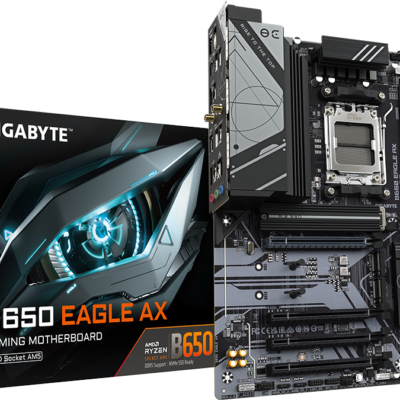 MB GBT AMD AM5 B650 EAGLE AX ATX 4xD5 6666(OC) PCIe4x4 USB3.1 Type C