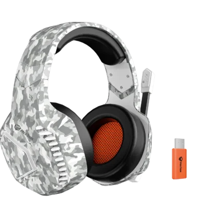 Kufje Gaming Meetion BTH014 Tri-Mode Wireless RGB me Mikrofon