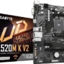 MB GBT AMD AM4 A520M K V2 1.0 M-ATX 2xD4 5100+(OC) PCIe3x4 xUSB3.2 Gen1