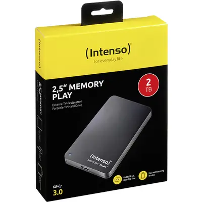 HDD Intenso 2,5 2TB Black ext black USB 3.2