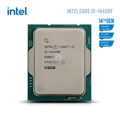 Procesor Intel Core i5-14400F – 10 bërthama / 16 thread, deri 4.7 GHz, LGA1700, Tray