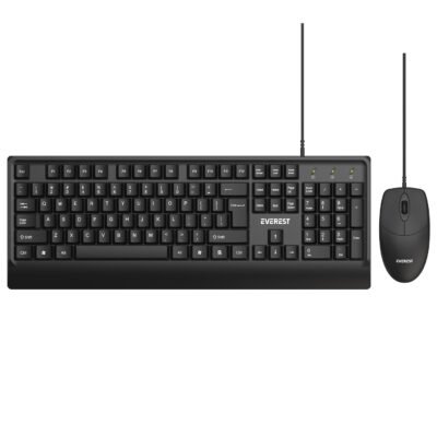 Set Tastierë + Maus Everest KM-619 – USB, US Layout – I Zi