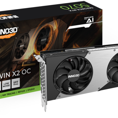 Kartelë Grafike Inno3D GeForce RTX 5070 Twin X2 OC – 12GB GDDR7