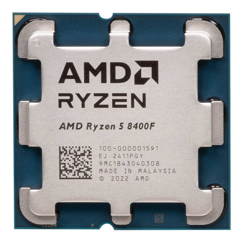 Procesor AMD Ryzen 5 8400F TRAY – 6 Bërthama / 12 Thread, deri 4.7 GHz, AM5