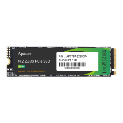 SSD M.2 Apacer AS2280P4 256GB – NVMe PCIe Gen3 x4