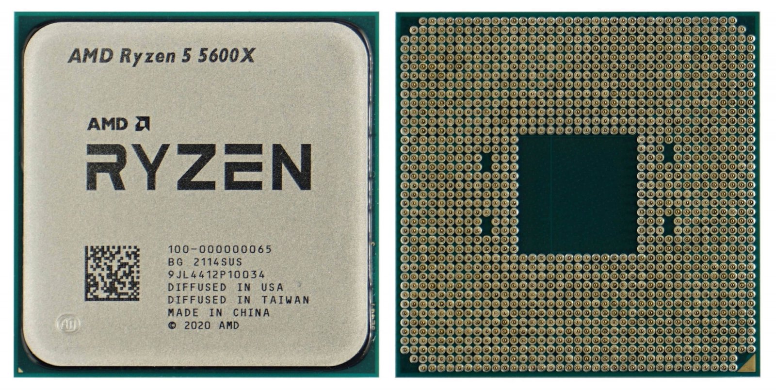 Procesor AMD Ryzen 5 5600X TRAY – 6 Bërthama / 12 Thread, deri 4.6 GHz, AM4