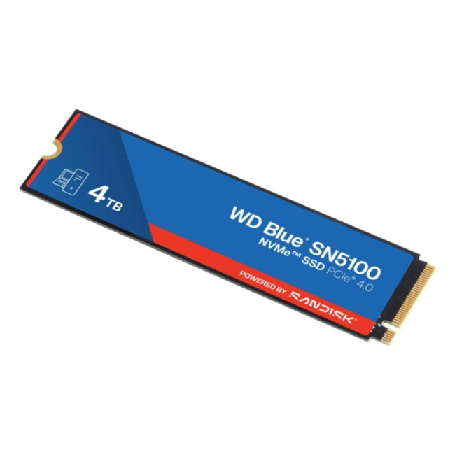 SSD WD BLUE SN5100 M.2 4TB PCIe GEN4x4 2280 NVMe thumbnail 2