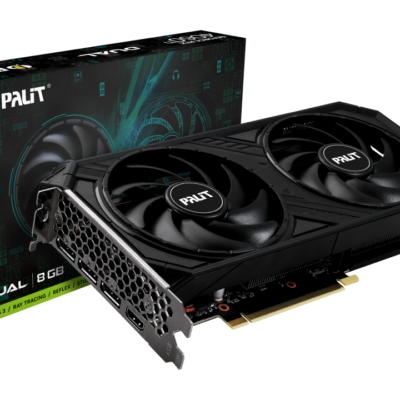 Kartelë Grafike Palit GeForce RTX 4060 Ti Dual – 8GB GDDR6