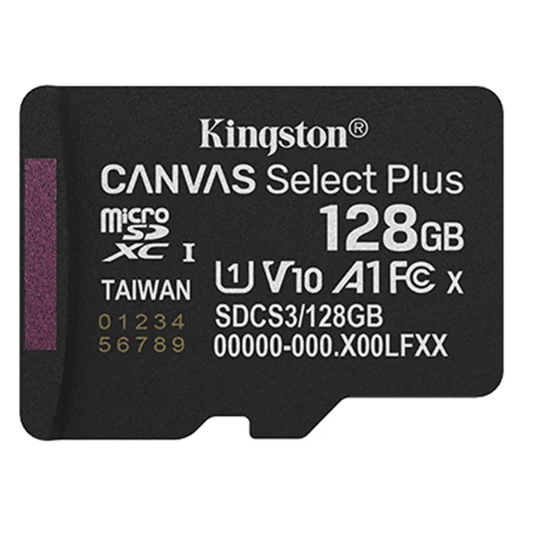 Kartë Memorie microSD Kingston Canvas Select Plus 128GB me Adapter – deri 100 MB/s, A1 thumbnail 4